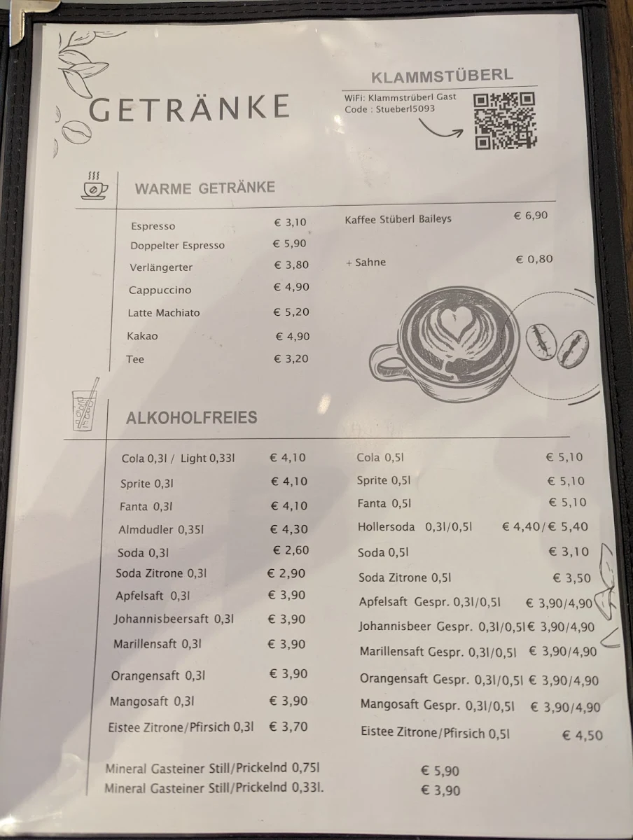 Speisekarte photo 1