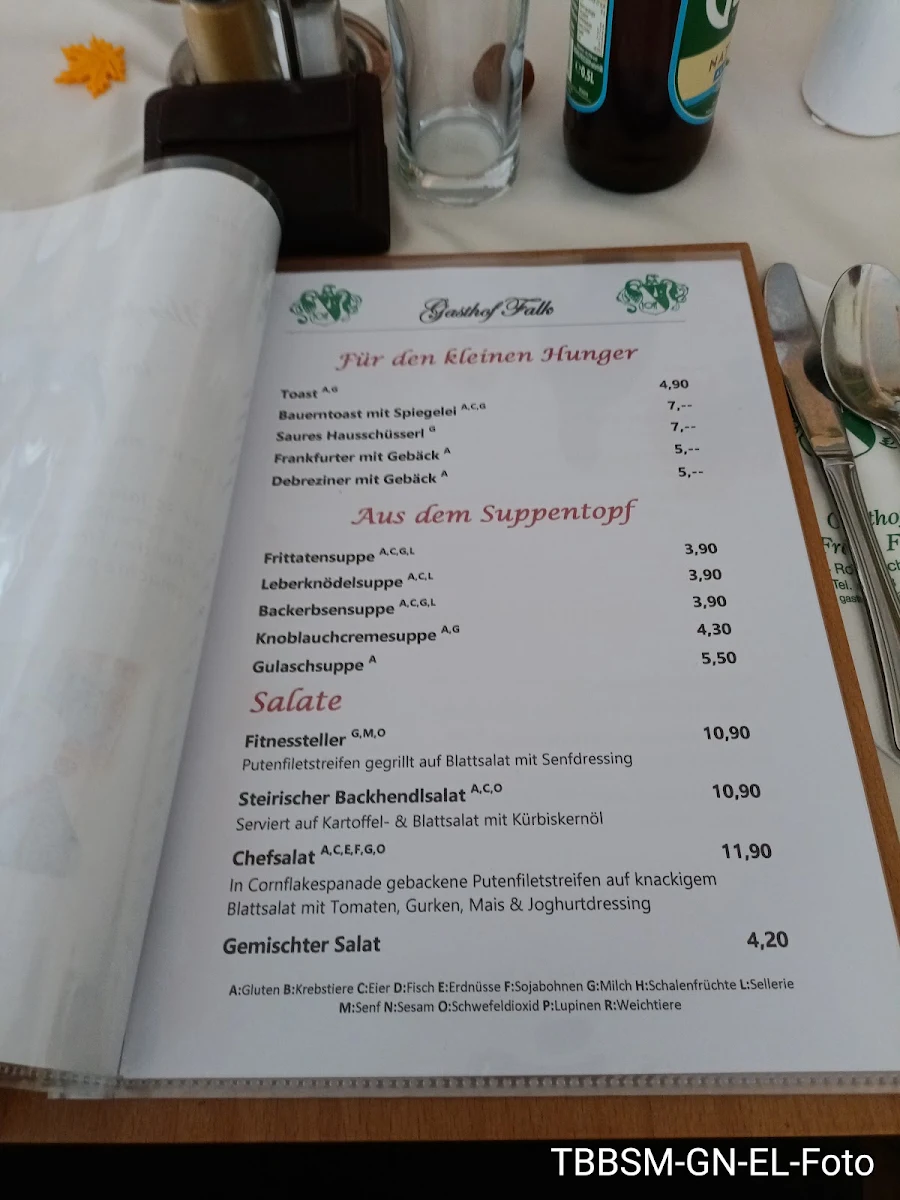 Speisekarte photo 3