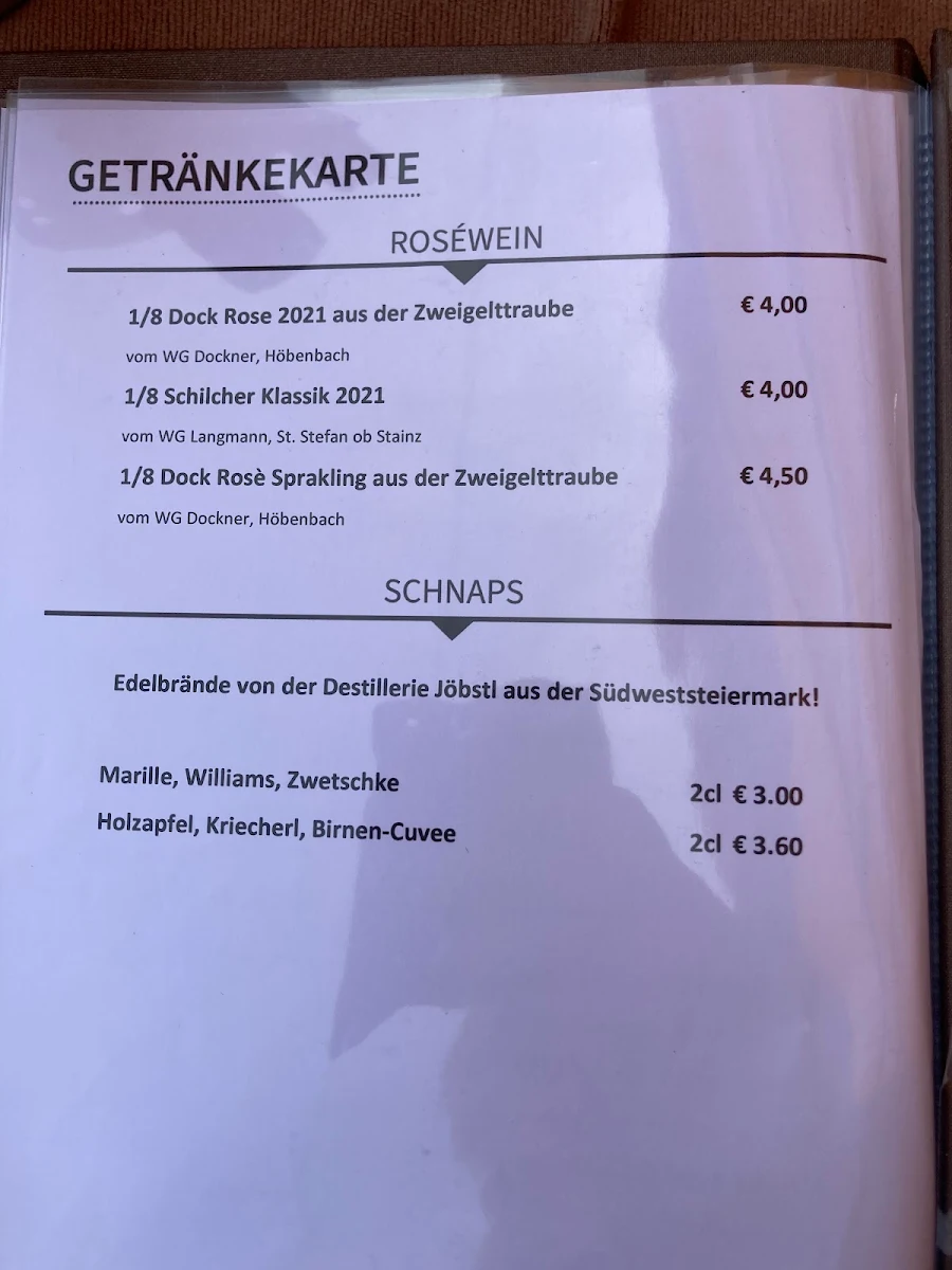 Speisekarte photo 1