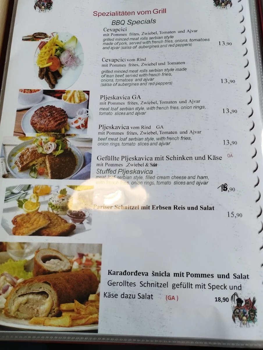 Speisekarte photo 1