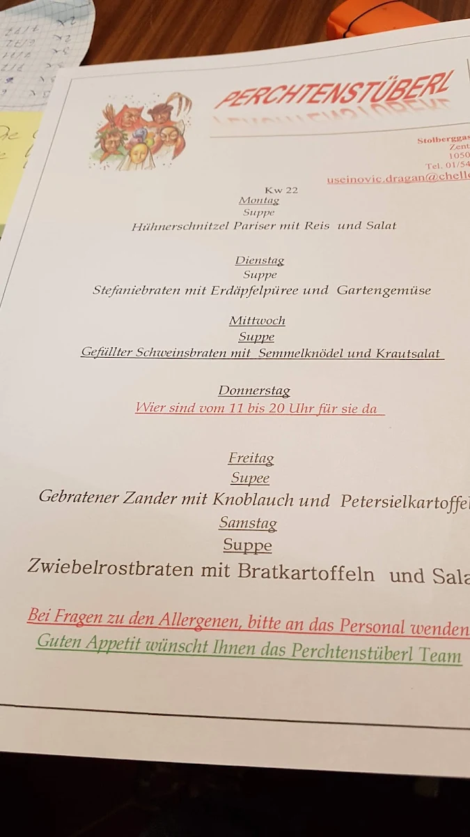 Speisekarte photo 4
