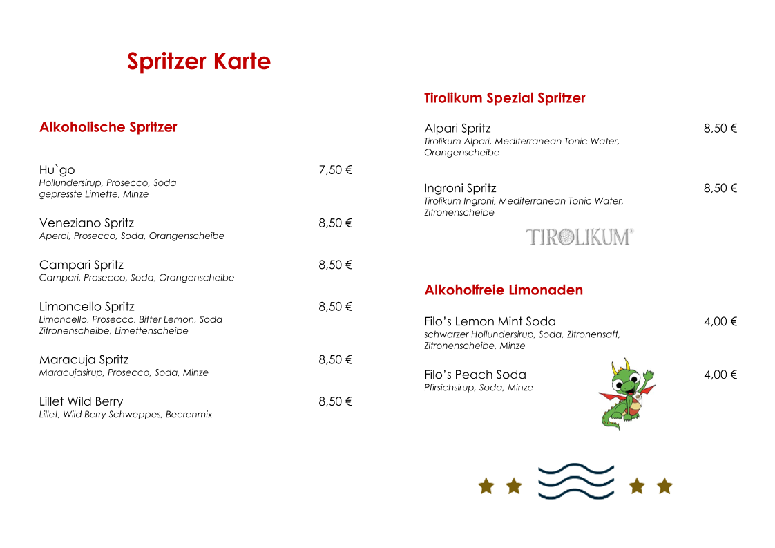 Speisekarte photo 3
