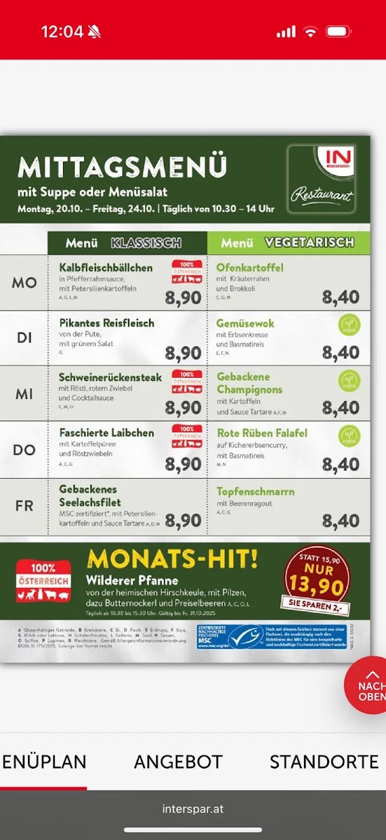 Speisekarte photo 2