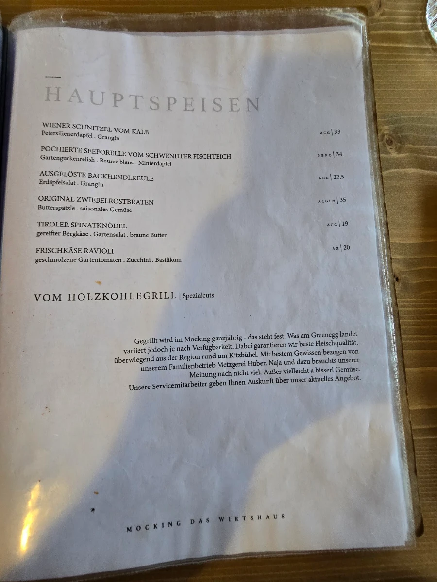 Speisekarte photo 8