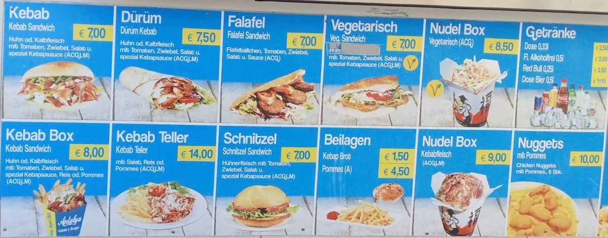 Speisekarte photo 1