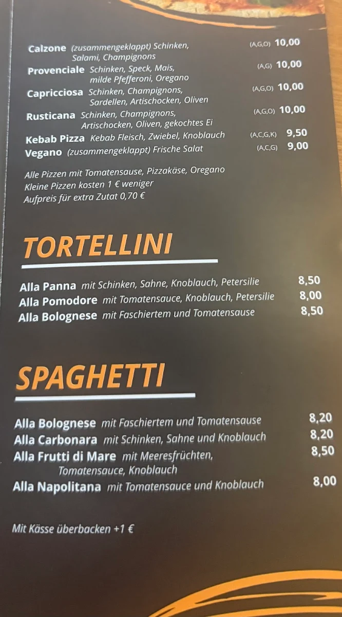 Speisekarte, Gasthaus, Hotel und Fleischerei Hirsch GmbH