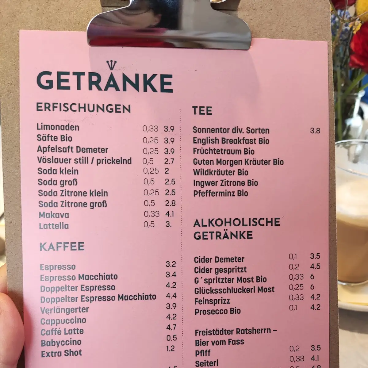 Speisekarte photo 3