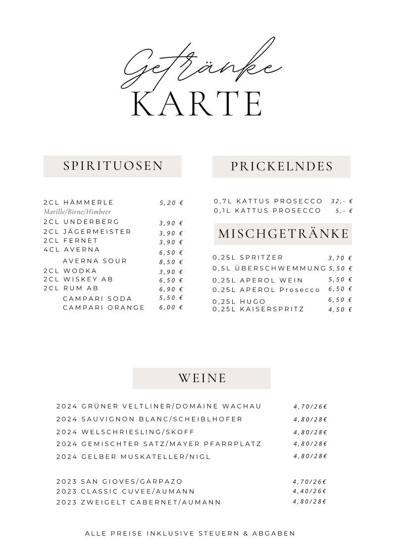 Speisekarte photo 1