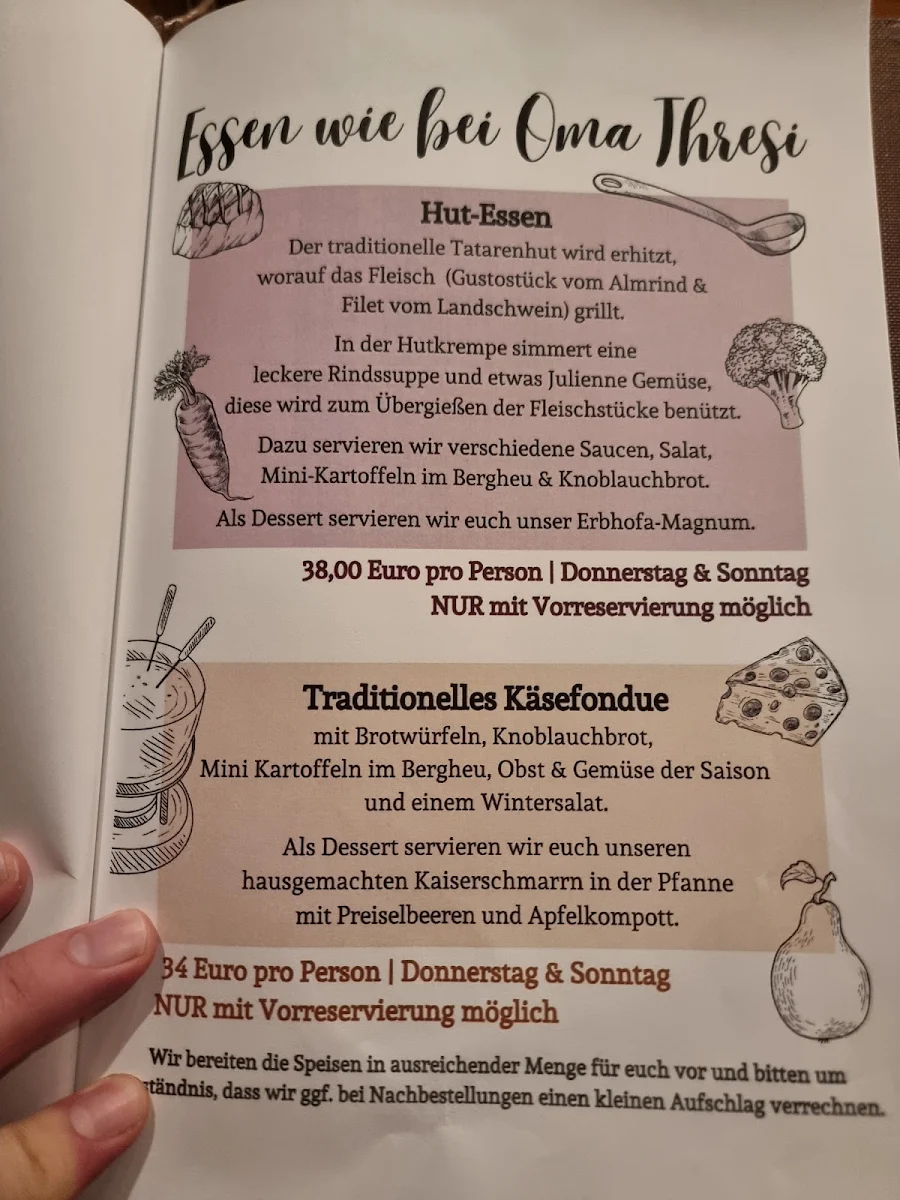 Speisekarte photo 1