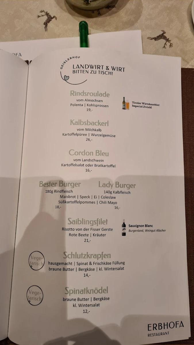 Speisekarte photo 2