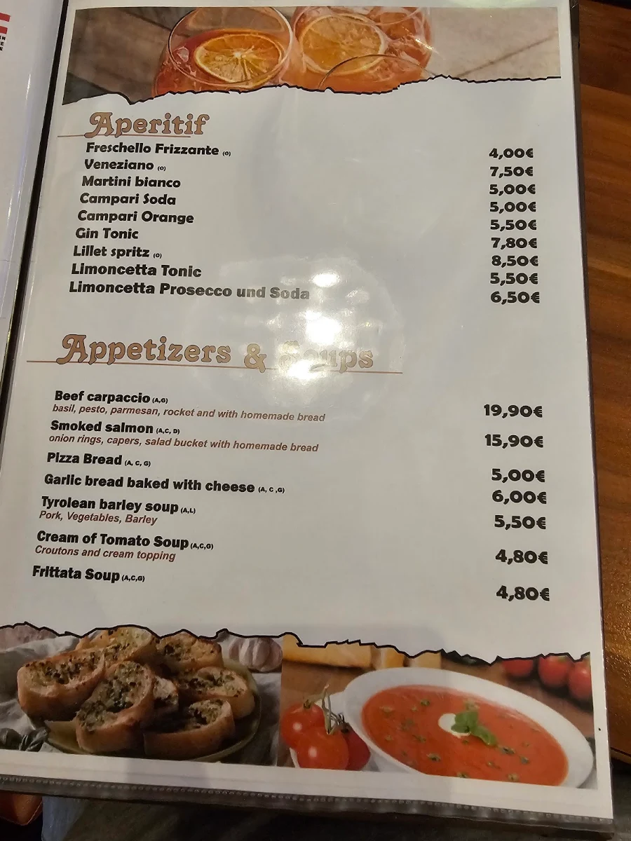 Speisekarte photo 1