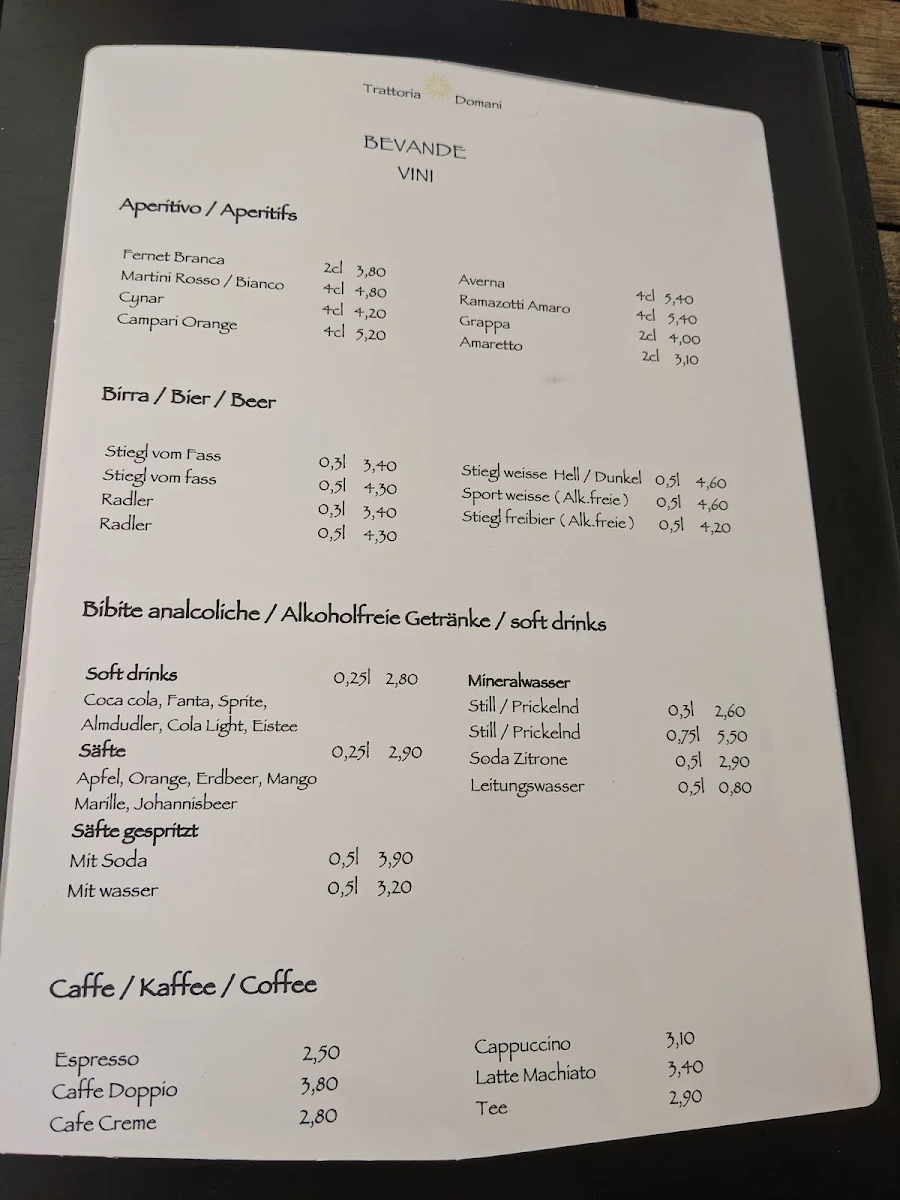 Speisekarte photo 5