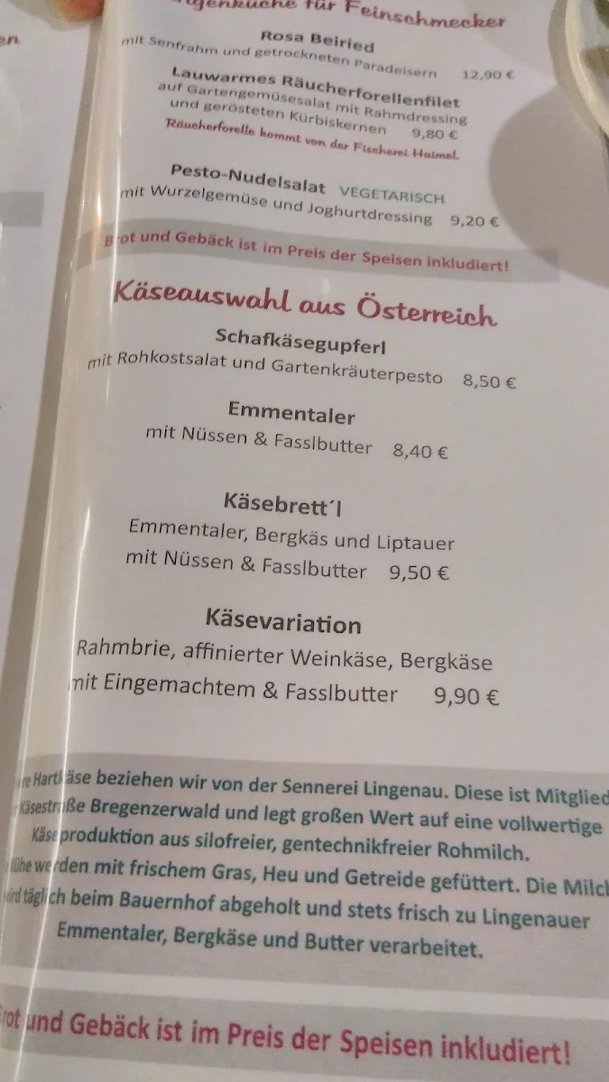 Speisekarte photo 5