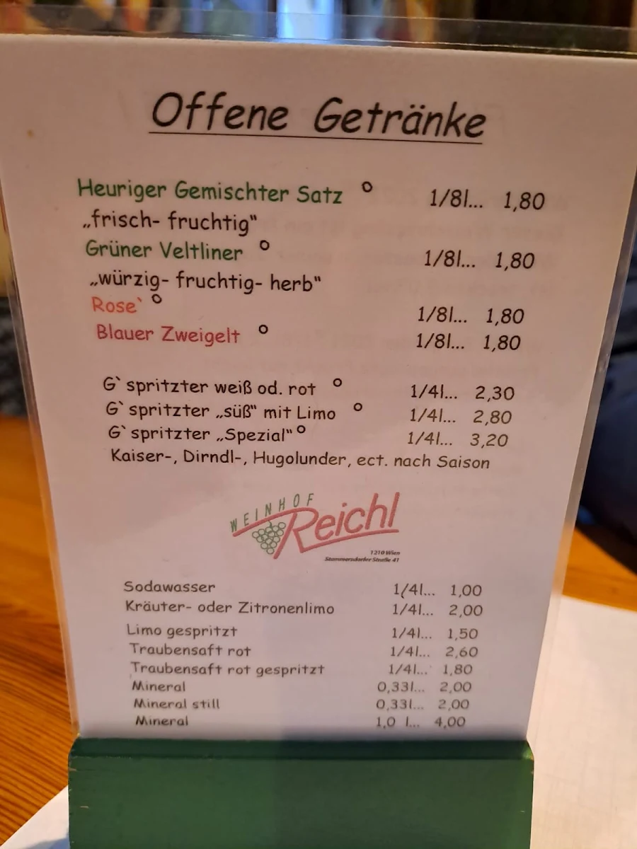 Speisekarte photo 2