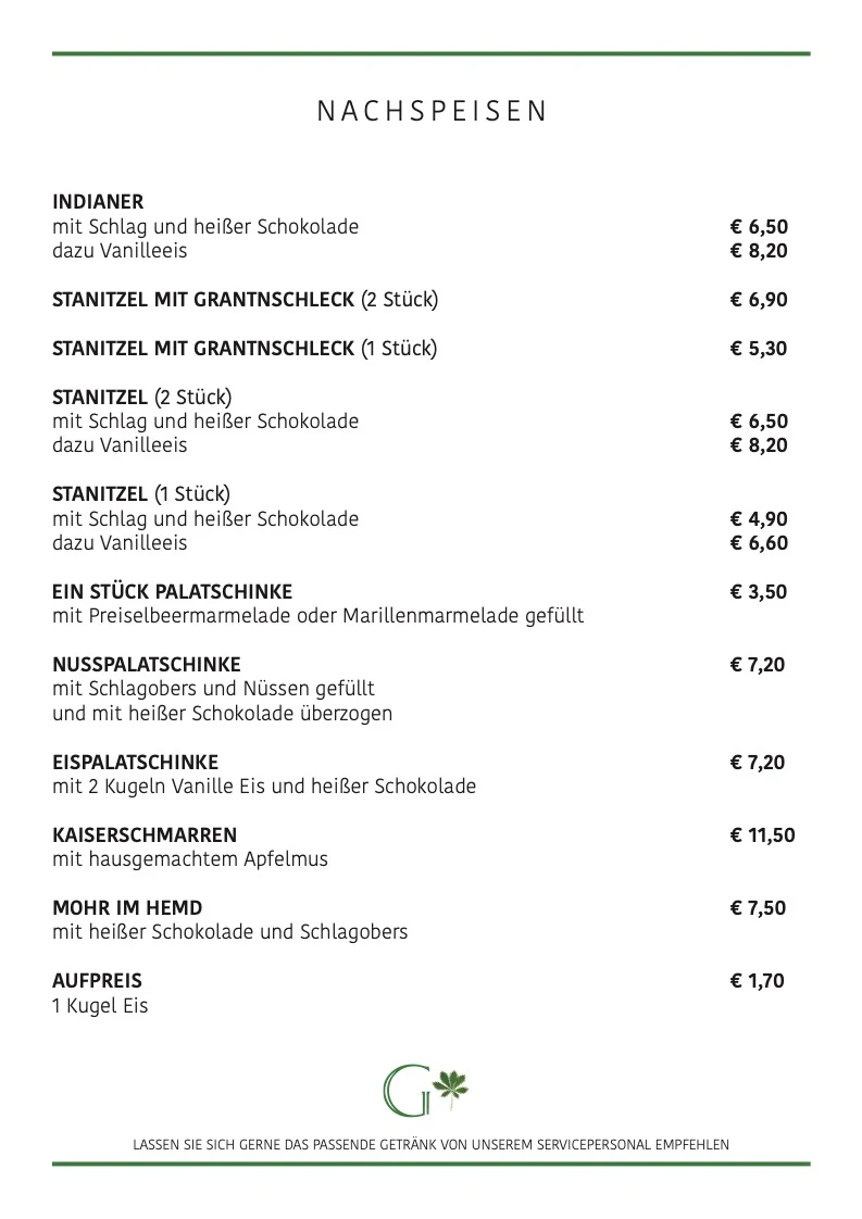 Speisekarte photo 1