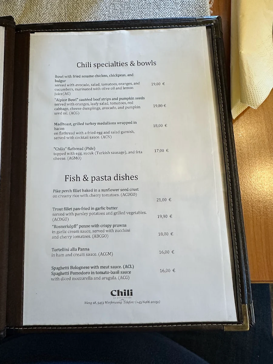 Speisekarte photo 8