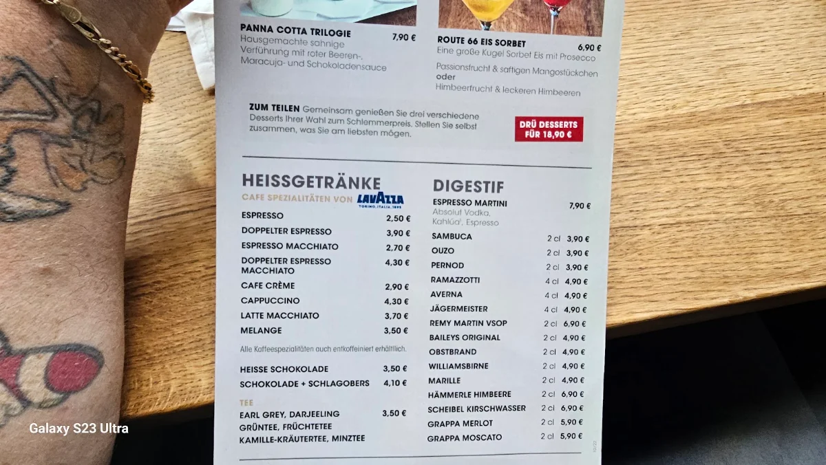 Speisekarte photo 4