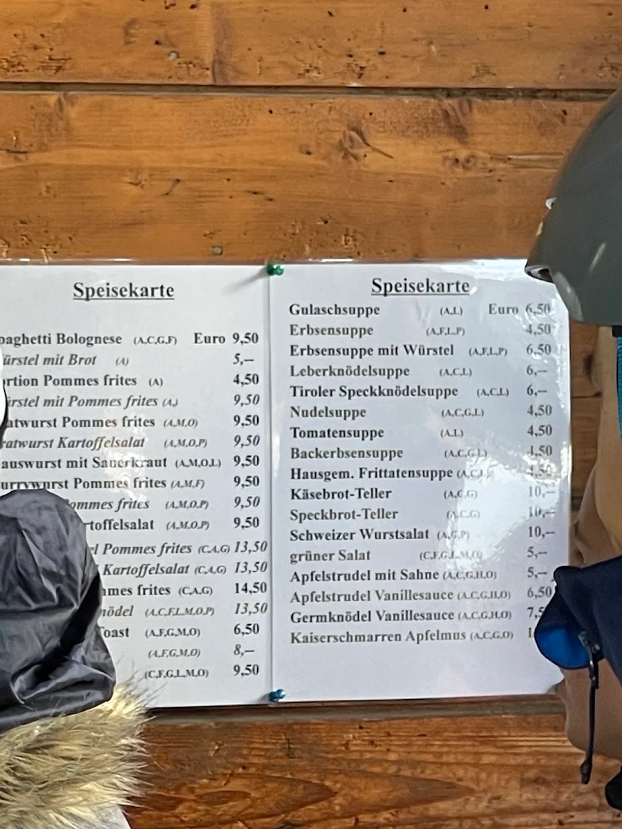 Speisekarte photo 5