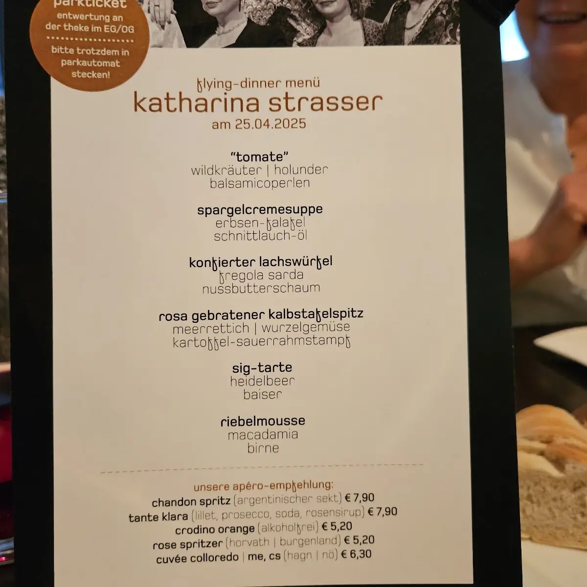 Speisekarte photo 1