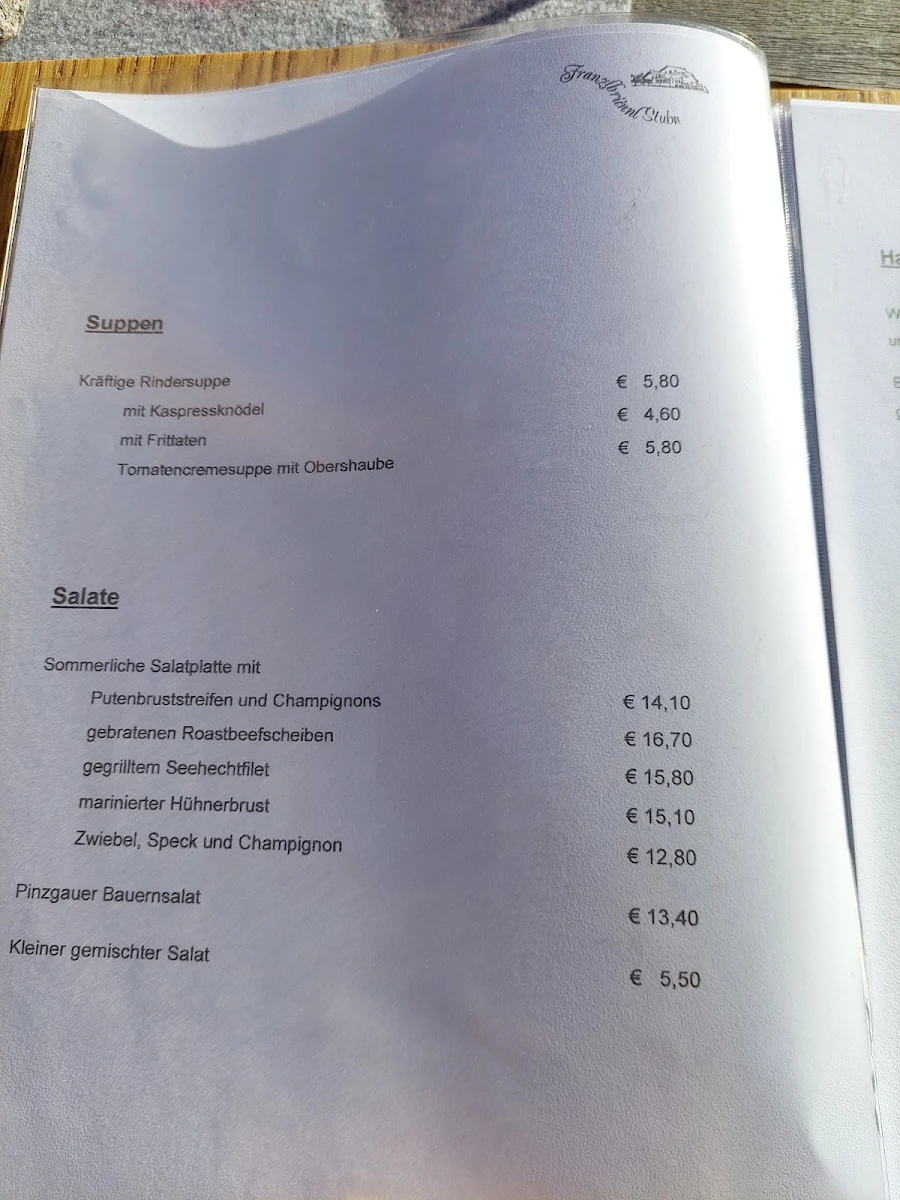 Speisekarte photo 4