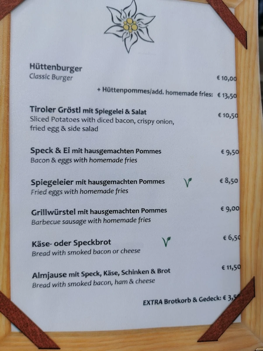 Speisekarte photo 2