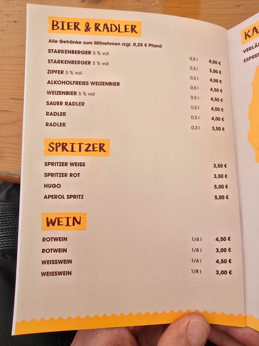 Speisekarte photo 5