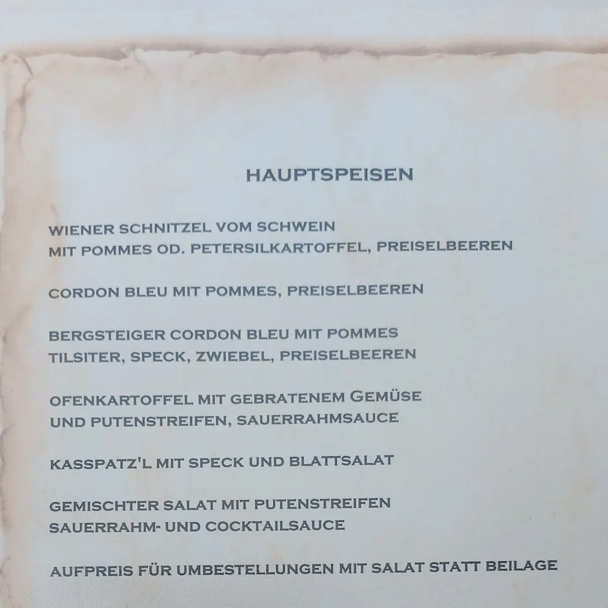 Speisekarte photo 5