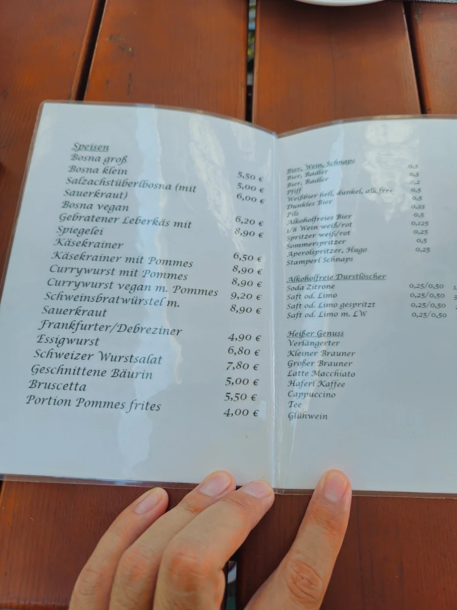 Speisekarte photo 5
