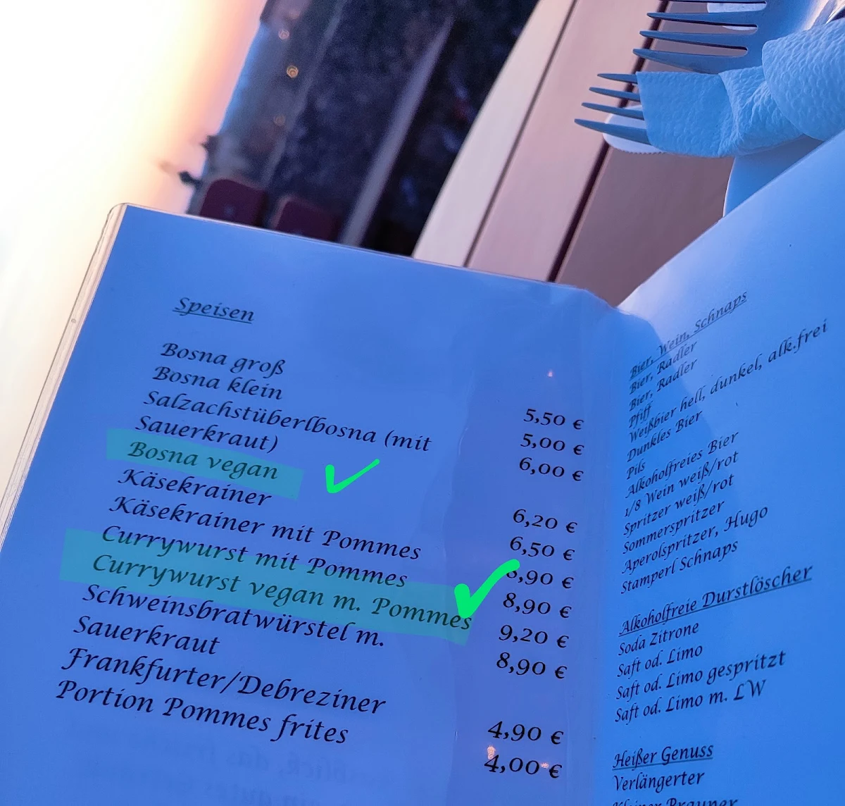 Speisekarte photo 7