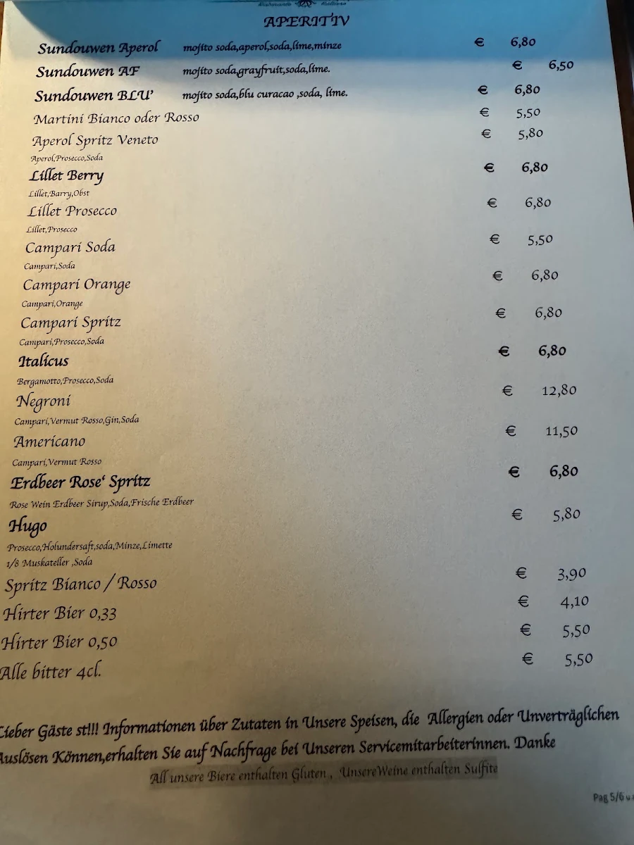 Speisekarte photo 4