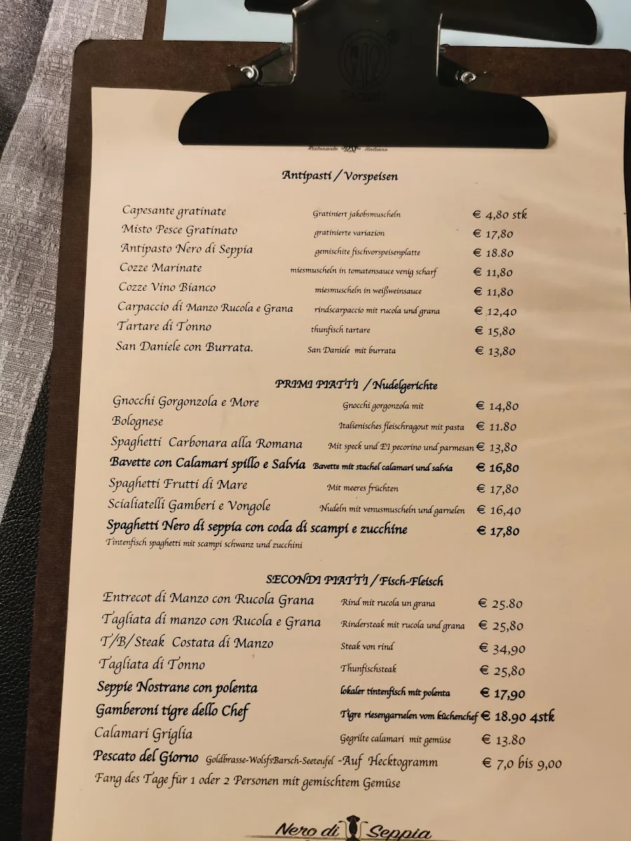 Speisekarte photo 5