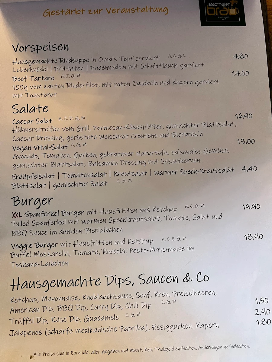 Speisekarte photo 4