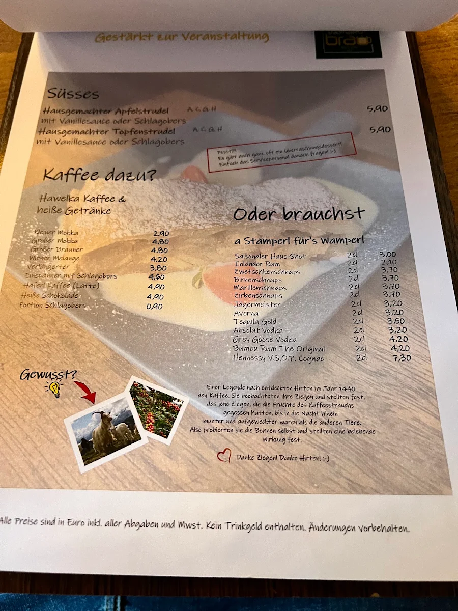 Speisekarte photo 9