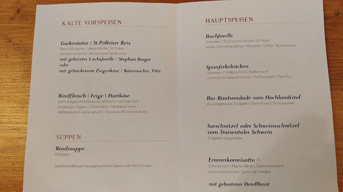 Speisekarte photo 5