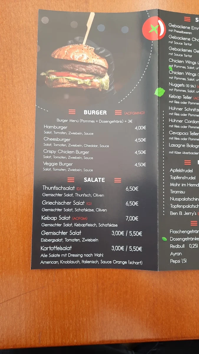 Speisekarte photo 1