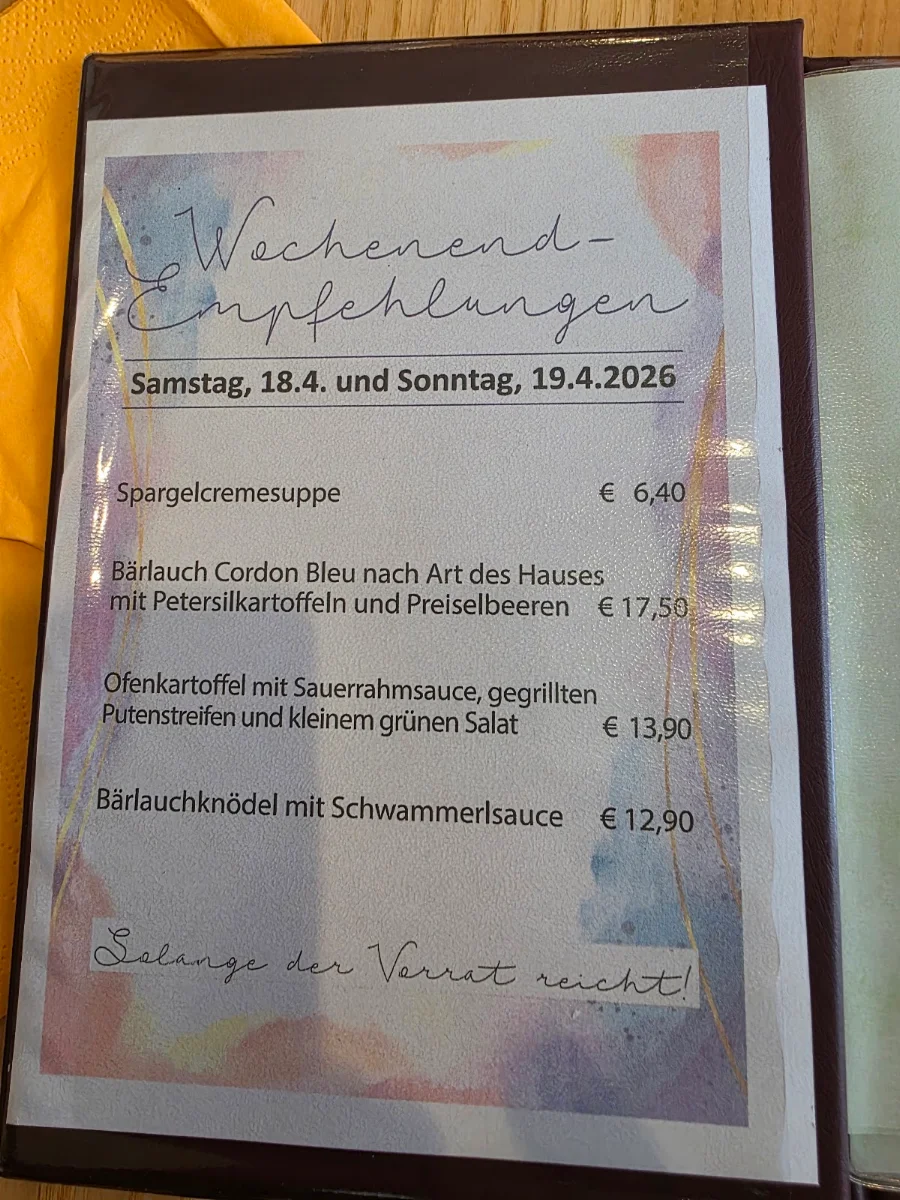 Speisekarte photo 10