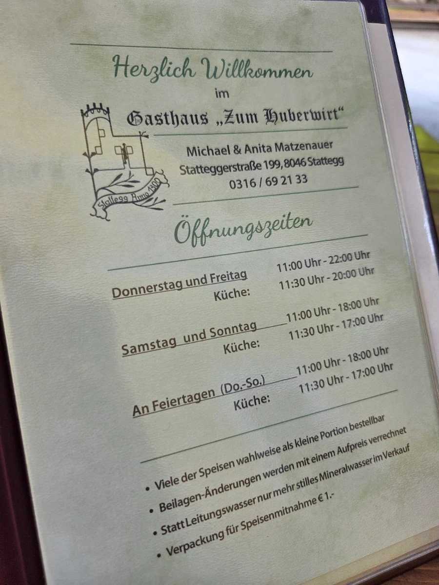 Speisekarte photo 5
