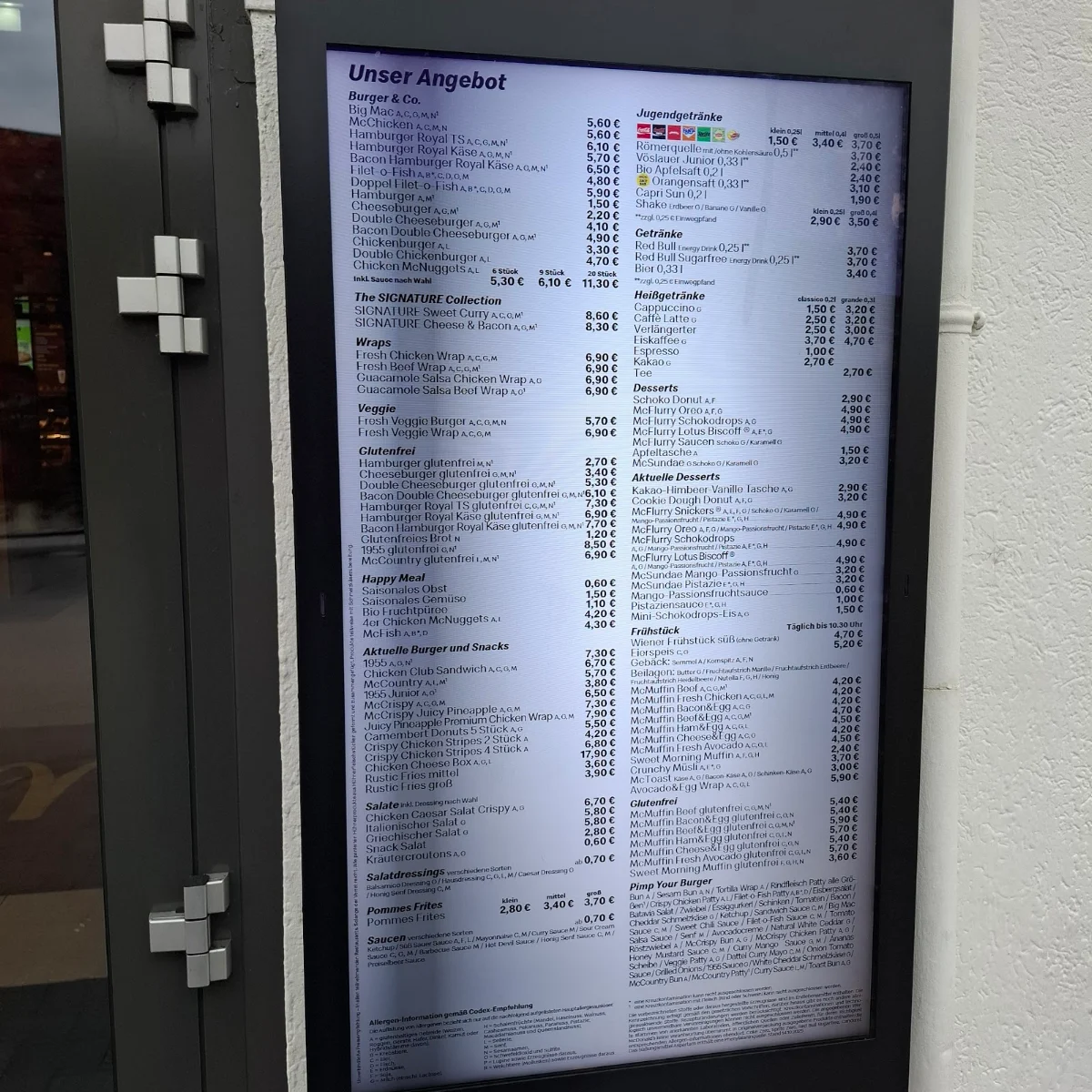 Speisekarte photo 1
