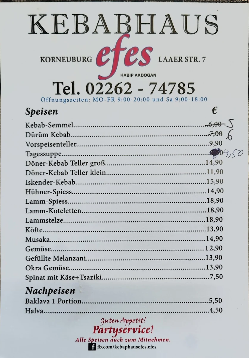 Speisekarte photo 1