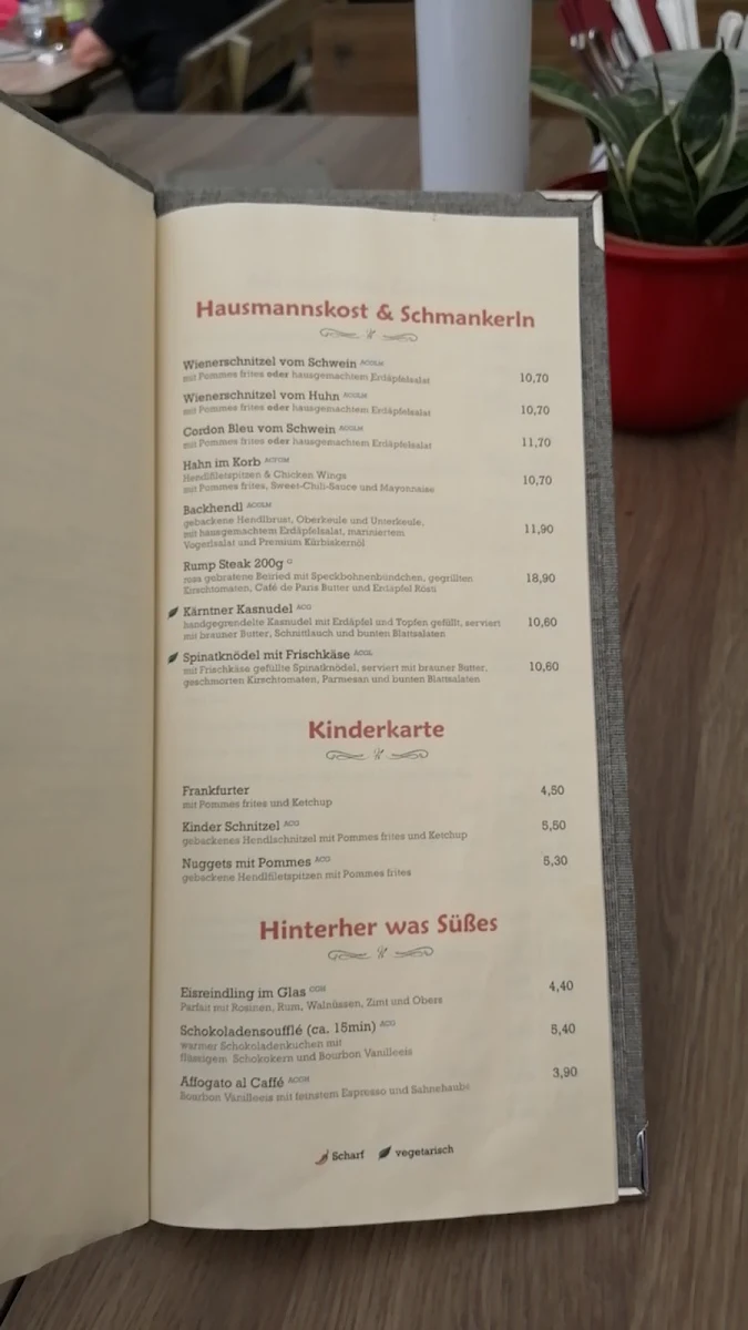 Speisekarte photo 3
