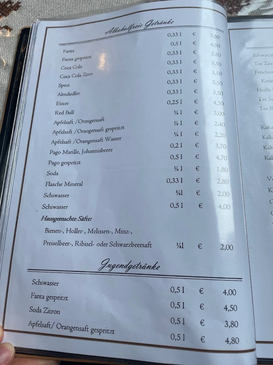 Speisekarte photo 5