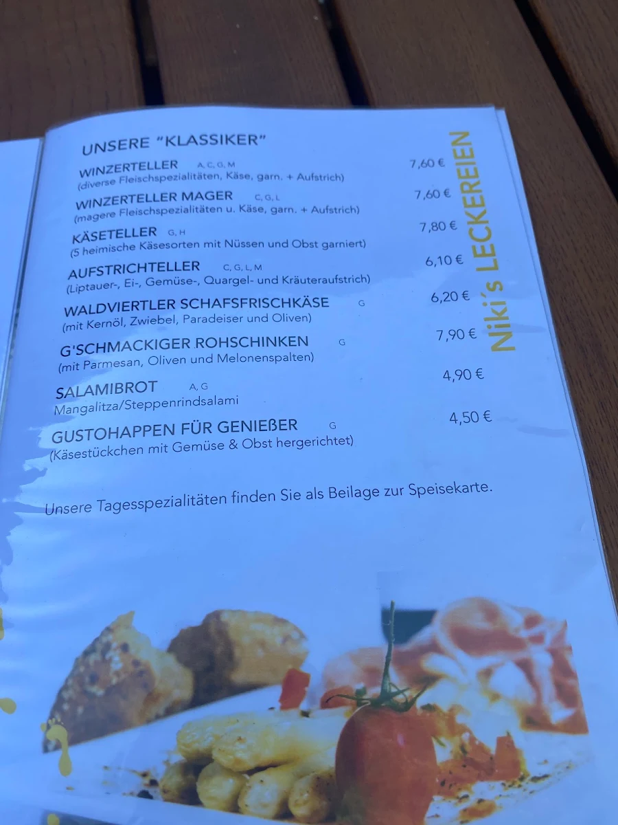 Speisekarte photo 1