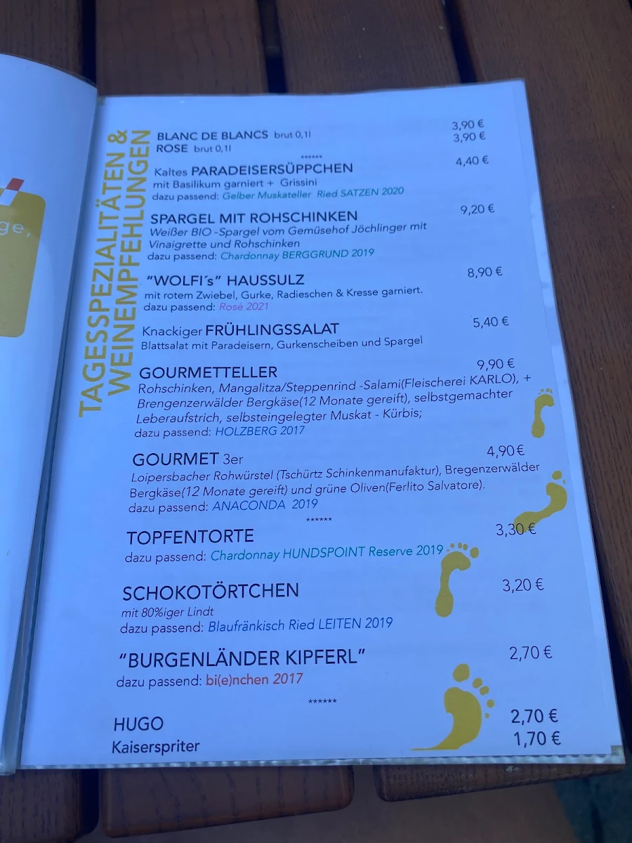 Speisekarte photo 2