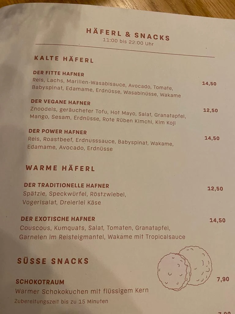Speisekarte photo 1