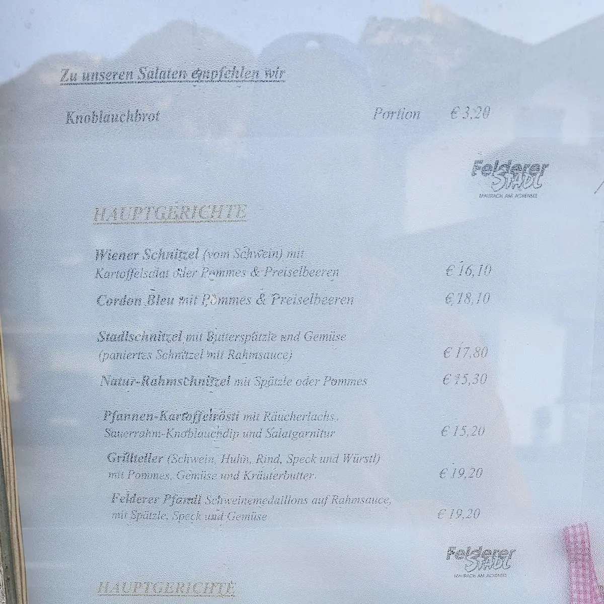 Speisekarte photo 10