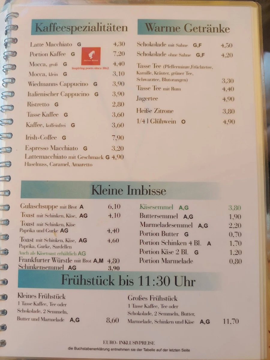 Speisekarte photo 2