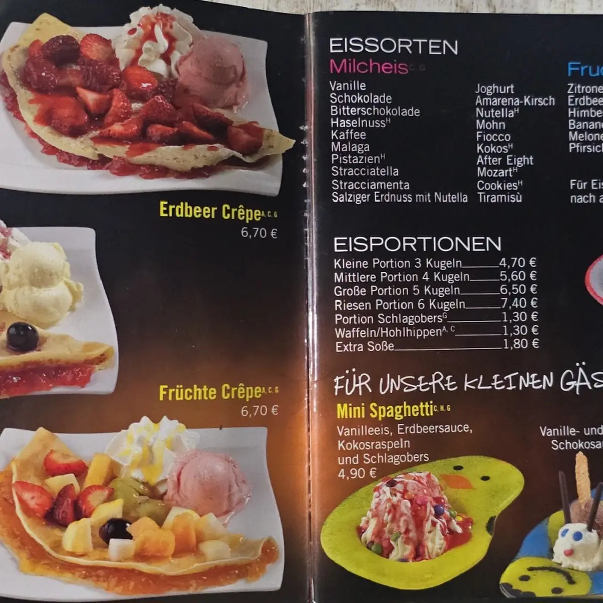 Speisekarte photo 5