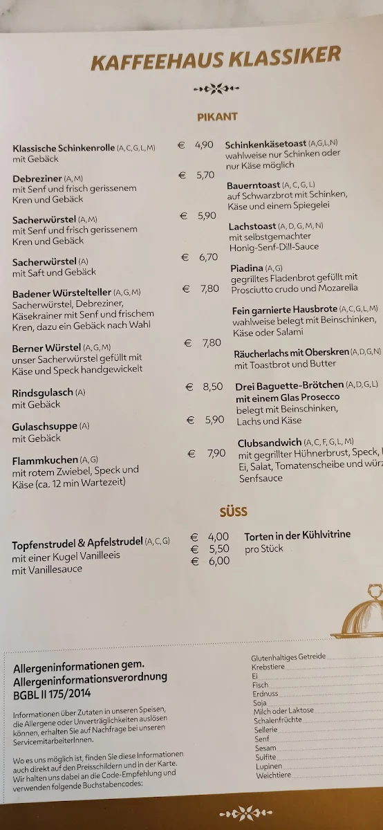 Speisekarte photo 2