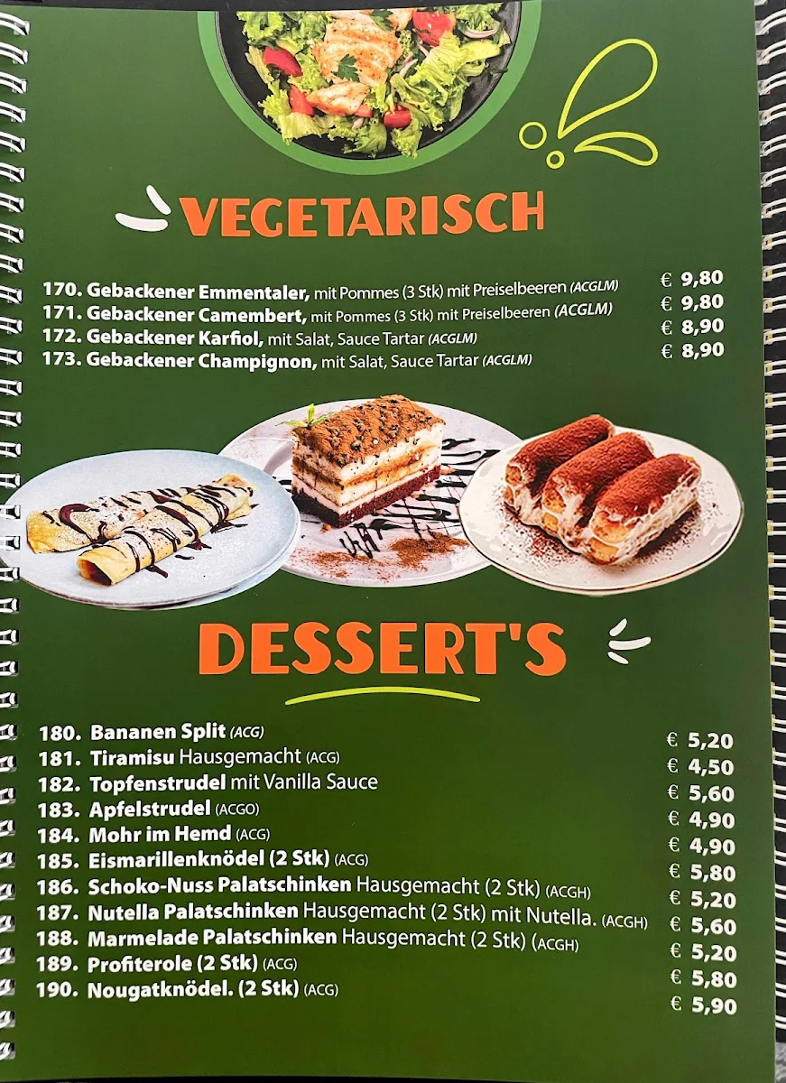 Speisekarte photo 9