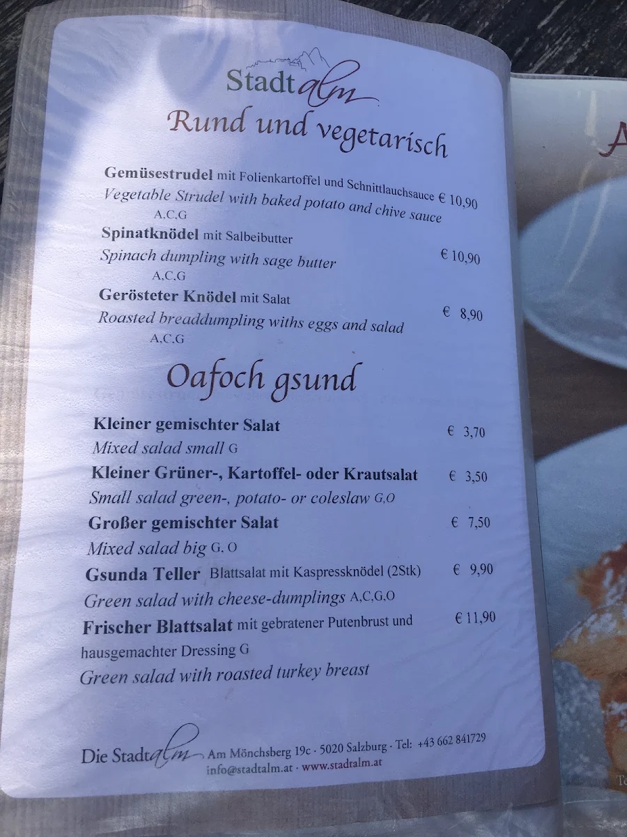 Speisekarte photo 5